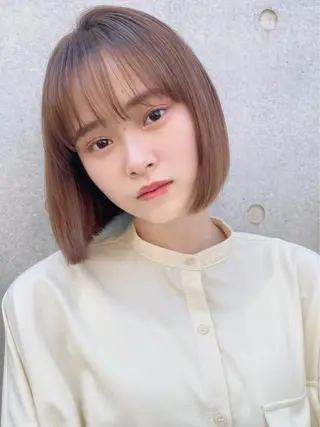 ショート カラー 🪭risa 暖色/レイヤー🪭のヘアスタイル