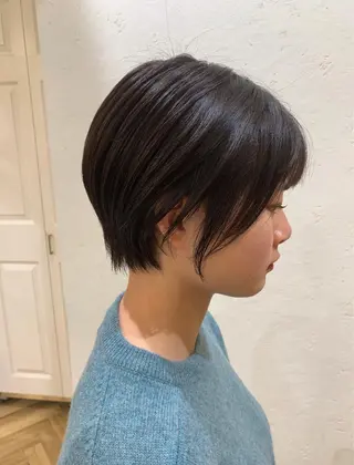 ショート レイヤー/韓国❣️ 髪質改善/e_kiのヘアスタイル