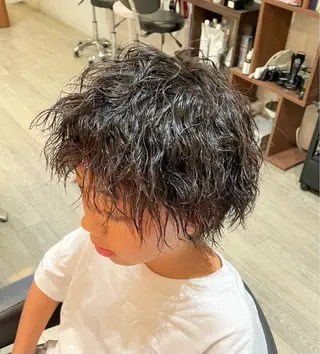 パーマ キッズ VII所属・市妙 瑠基のヘアスタイル