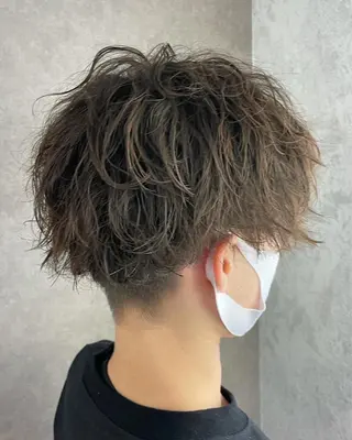 ショート パーマ メンズ メンズ専門 中島俊【朝霞】のヘアスタイル