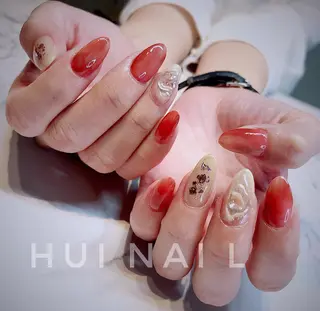 ミディアム めぐみのネイルサロン 惠のネイルデザイン