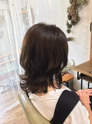カラー Lapa ケンショーのヘアスタイル