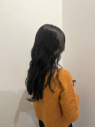 ロング カラー bianco produce by L’Aube所属・⠀ NONOKAのヘアスタイル