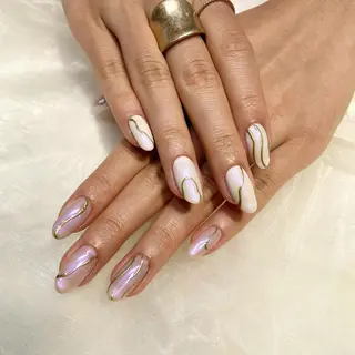 ネイル 新井 ひなののネイルデザイン