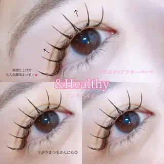 マツエク・マツパ 🎀LEDパリエクN o1韓ドルEYE🎀のマツエク・マツパデザイン