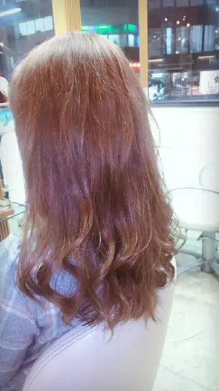 セミロング カラー 脇田 雄大のヘアスタイル