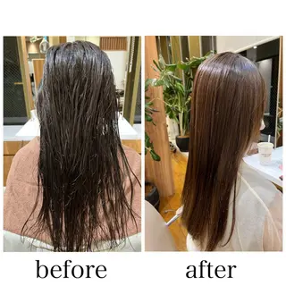 ロング パーマ 門崎未依/レイヤー/ メンズカット🪿🌼のヘアスタイル