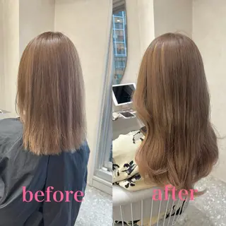 ロング カラー 新宿/韓国風レイヤー エクステ/YUTOのヘアスタイル