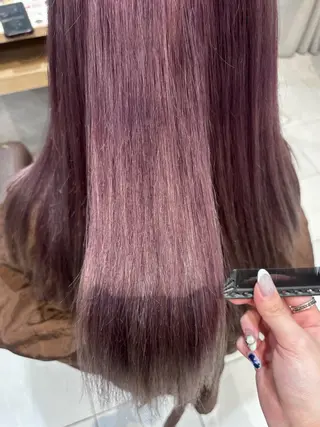 セミロング 淺井 さくらのヘアスタイル