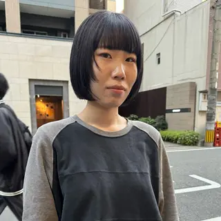 ショート カラー Lilu しずくのヘアスタイル