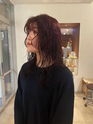 カラー 南部 綾音のヘアスタイル