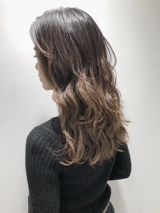 セミロング カラー THE AWESUM所属・メンズスタイル強化中 TONNY（トニー）のヘアスタイル