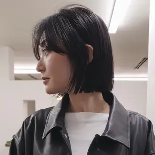 ミディアム メンズハイトーン/栄 /イトウタケルのヘアスタイル