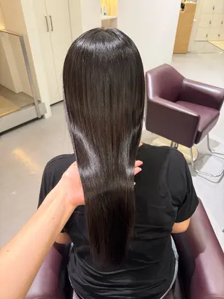 ロング ️🫧透明感カラー& 髪質改善🎀いさきのヘアスタイル