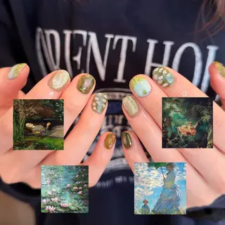 ネイル 🎀 Hiyubi._.nail 🫧所属・🎀フェイ フェイ🫧💗のネイルデザイン