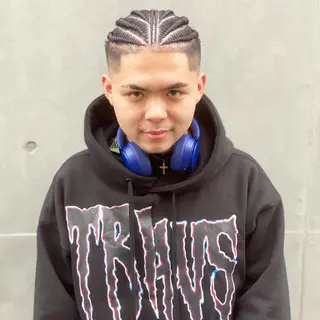 ショート パーマ ヘアアレンジ メンズ キッズ ネイル マツエク・マツパ 中元 淳のヘアスタイル