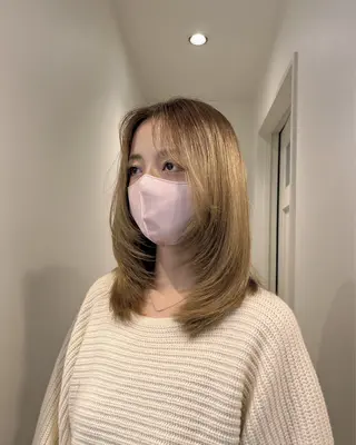 セミロング 鷲田 晴輝のヘアスタイル