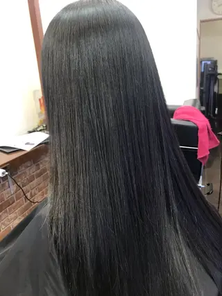 ロング パーマ 桧山 真のヘアスタイル