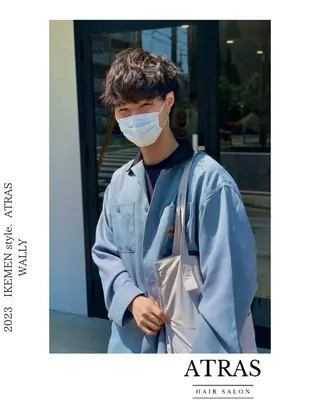 パーマ メンズ ATRAS所属・パーマエキスパート 🧑‍🦱WALLYのヘアスタイル