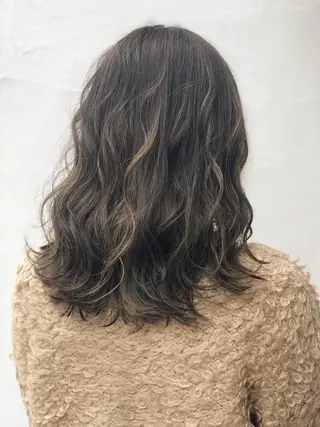 ミディアム カラー メンズカット特化柏駅 徒歩3分LOUのヘアスタイル