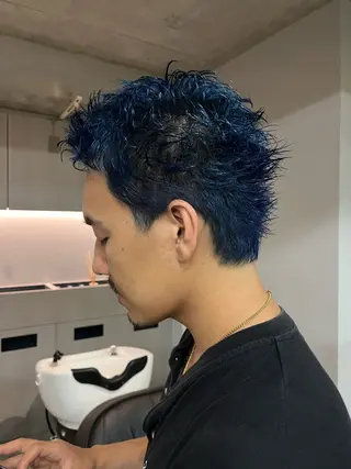 カラー 縮毛矯正/スパイラル パーマ/表参道のヘアスタイル