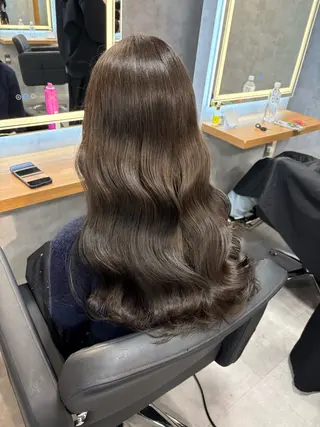 セミロング カラー 神谷勇太/ 札幌透明感カラー特化のヘアスタイル