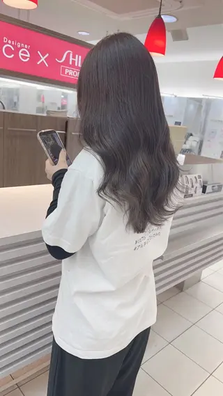 カラー デザインカラー🎨/ 中性ウルフ🐺シュンのヘアスタイル