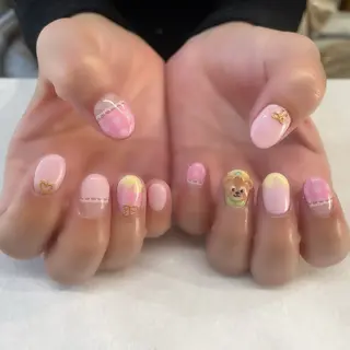 ネイル 💎🐰 saki. m 🐰💎のネイルデザイン