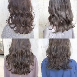 ロング カラー ブリーチなし✨艶髪 カラー𓃲YAGIのヘアスタイル