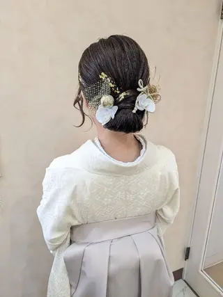 ヘアアレンジ bright所属・miku ヘアセット/着付けのヘアスタイル