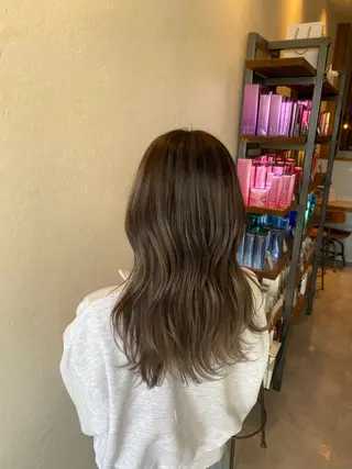 ロング カラー 希優🌺ソムリエ /ブリーチ/カットのヘアスタイル