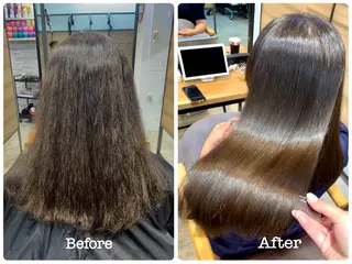 ロング youres hair WEST所属・ウルトワ髪質改善 ディレクター/熊倉都のヘアスタイル