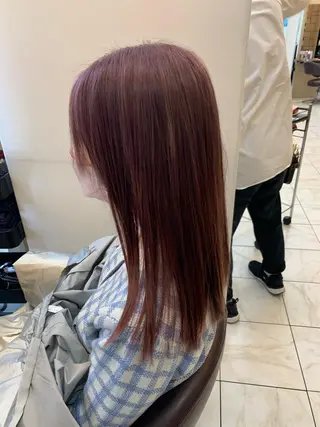 セミロング 千葉 香奈のヘアスタイル