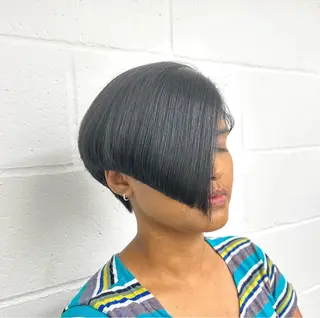 ショート 🫧RYOグレージュ /透け感カラー🫧のヘアスタイル