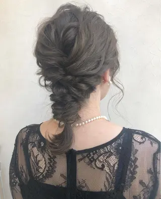カラー ヘアアレンジ nakahara madokaのヘアスタイル