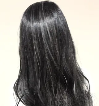 ミディアム カラー AMI Hair  supply所属・髪質改善カラー 韓国風レイヤーのヘアスタイル