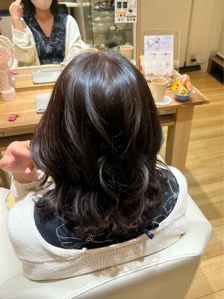 ロング カラー Luce大宮所属・Luce/ Ayakaのヘアスタイル