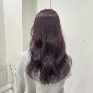 セミロング カラー 大人っぽ♡上品な暖色 ♡ブリーチなし♡のヘアスタイル