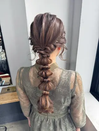 ヘアアレンジ Lila's所属・minami /ヘアセットのヘアスタイル