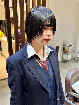 ショート 【ロングウルフカット 姫カット】伊藤裕哉のヘアスタイル