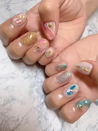 ネイル 菅野 愛花のネイルデザイン