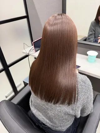 ロング カラー 【韓国ヘア ×髪質改善】内田のヘアスタイル