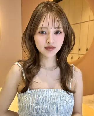 ロング カラー 美髪矯正🫧/ 吉田こうすけのヘアスタイル