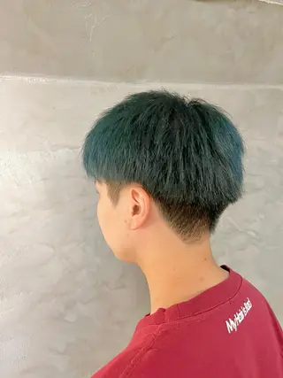 カラー メンズ FUJINO RYOのヘアスタイル