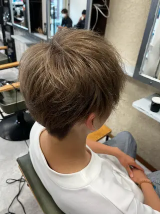 ショート カラー メンズ gracias所属・GRACIAS 本店 店長　植田のヘアスタイル