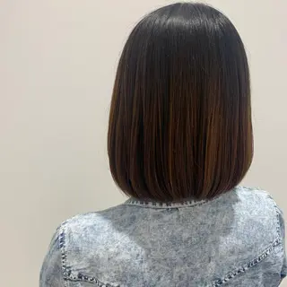 ボブ/美髪矯正 /佐藤　奈巳のヘアスタイル