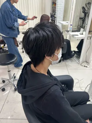 ショート 【縮毛矯正/レディー スカット】美涼🎀のヘアスタイル