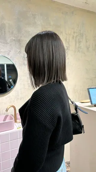 ショート カラー 武田美空🐇 ボブ/暖色カラー🌷のヘアスタイル