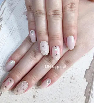 ネイル 北浦和 自爪育成ケアのネイルデザイン