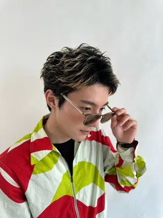 メンズ Ryu icon.博多のヘアスタイル